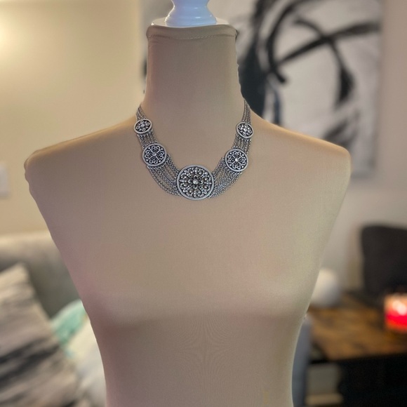 Touchstone Crystal Angelique Collar Necklace - Picture 7 of 8